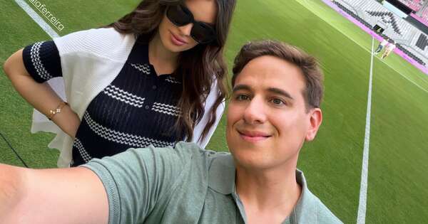 La Nación / ¿Qué hacían Nadia Ferreira y Abdala Oviedo en un estadio vacío un Viernes Santo?