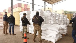 SENAD reporta incautación récord y asesta golpe histórico al narcotráfico