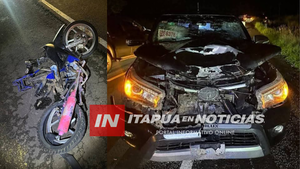 ACCIDENTE FATAL EN RUTA PY08 DEJA DOS FALLECIDOS