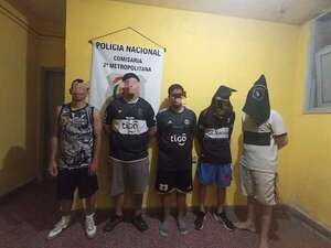 Operativo de seguridad Olimpia vs Nacional: seis aprehendidos y varios demorados - Policiales - ABC Color