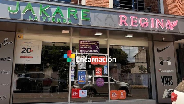 Millonario hurto en tienda del microcentro de Encarnación