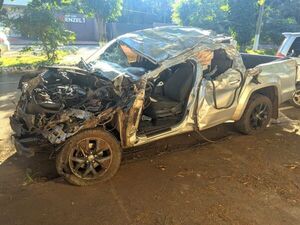 Choque mortal en el «túnel de árboles»