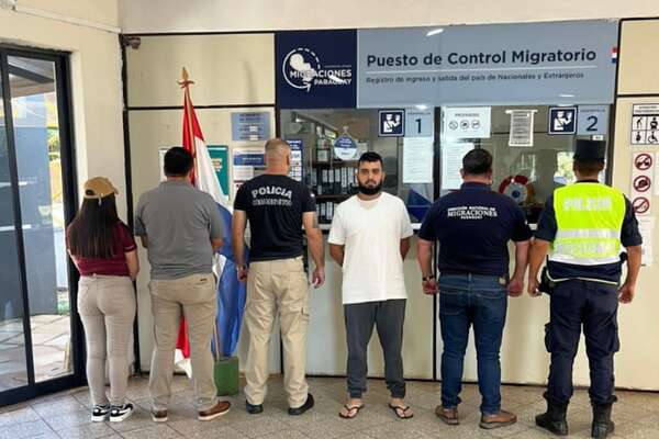 PJC: expulsan a brasileño buscado en su país por tráfico de drogas - Policiales - ABC Color