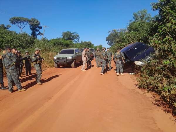 Persecución en San Pedro: narco huye y abandona más de 500 kilos de marihuana - Policiales - ABC Color