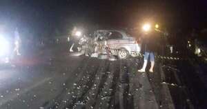 La Nación / Ñacunday: cuádruple choque sobre ruta PY07 deja un fallecido y varios lesionados