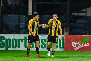 Festejo aurinegro en La Arboleda