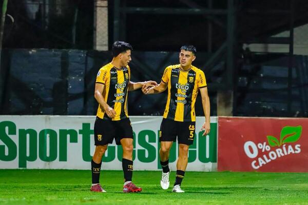 Festejo aurinegro en La Arboleda