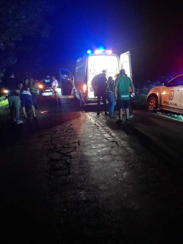 Accidente en el Corredor de Exportación: Choque entre camioneta y moto deja un lesionado