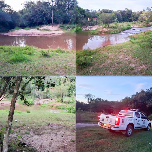 Caaguazú: niña de 2 años fallece ahogada en un arroyo
