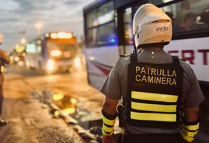 Caminera reportó 7 fallecidos en 41 siniestros viales durante la Semana Santa
