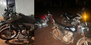 INCAUTAN CUATRO MOTOCICLETAS EN CONTROL PREVENTIVO EN MAYOR OTAÑO