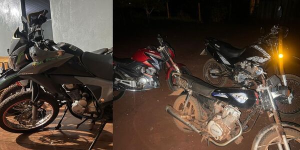 INCAUTAN CUATRO MOTOCICLETAS EN CONTROL PREVENTIVO EN MAYOR OTAÑO