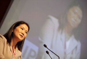 Las últimas encuestas de las presidenciales sitúan a Keiko Fujimori en segunda vuelta