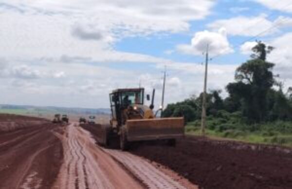 Avanzan trabajos en el tramo Naranjito – Nueva Aurora – Colonia Santa Inés