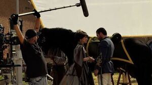 Belinda cuenta que utilizó accesorios originales de Carlota de Habsburgo