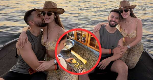 La Nación / Betha Borba y Jorge Escobar presumen su amor, pero silencian a sus seguidores