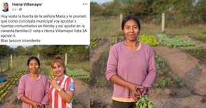 Diario HOY | Critican a candidata por generar una foto con IA para simular visita a agricultora