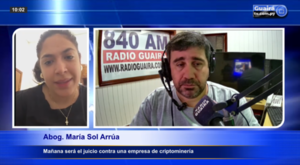 PARA MAÑANA ESTÁ PREVISTO JUICIO A CRIPTOMINERA