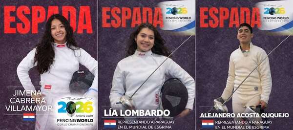 Paraguayos debutan este martes en el Mundial de Esgrima Cadete y Junior en Río de Janeiro - Polideportivo - ABC Color