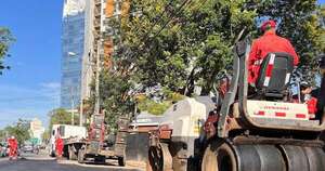 Diario HOY | Aprovechan la Semana Santa para reparar las calles de Asunción