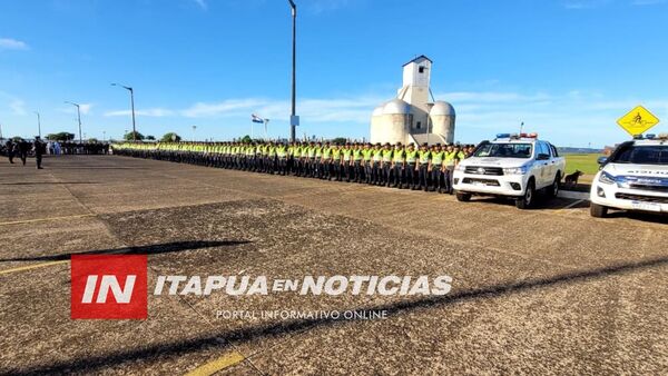 OPERATIVO POLICIAL DE SEMANA SANTA DEJA BAJO NIVEL DELICTIVO EN ITAPÚA
