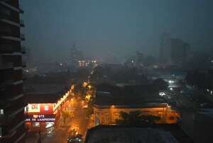 ¿Qué departamentos siguen bajo alerta por tormentas este martes? - Clima - ABC Color