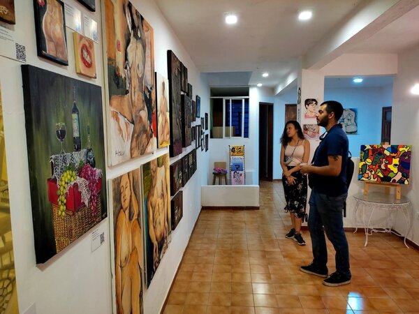 "7 latidos en el patio": Muestra colectiva en la Galería Agustín Barrios
