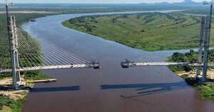 La Nación / Recta final: quedan 37 metros para unir el puente de la Bioceánica