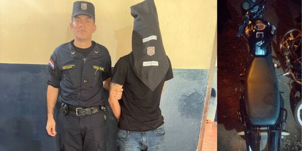 DETENIDO EN HOHENAU TENÍA ORDEN DE CAPTURA Y SERÍA AUTOR DE HURTO DE MOTOCICLETA