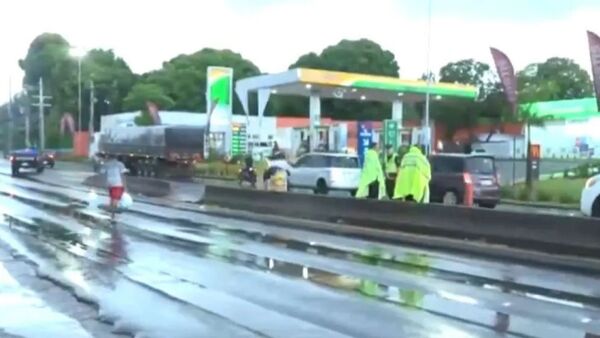 CAMARÓGRAFO FUE A CUBRIR UN ACCIDENTE FATAL Y TERMINÓ ATROPELLADO