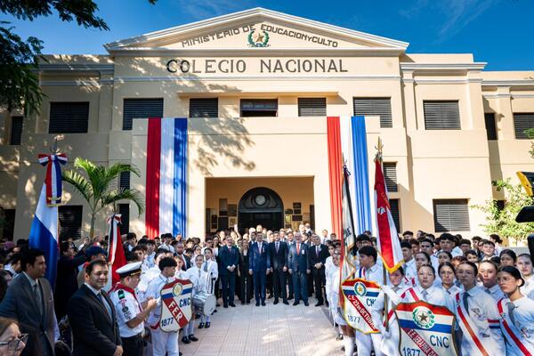 Restauración integral del Colegio Nacional de la Capital: infraestructura, tecnología y capital humano marcan un nuevo modelo