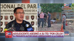 Adolescente asesina a su tío “por celos” en Ciudad del Este