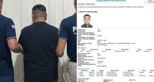 Detienen a chino con falsa identidad que cuenta con condena a cadena perpetua - trece