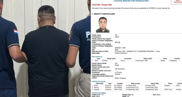 Detienen a chino con identidad falsa: se encuentra condenado a cadena perpetua | Unicanal