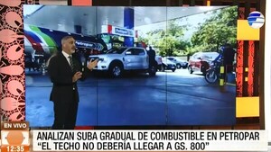 Petropar anuncia aumento gradual en el precio de los combustibles