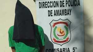 Detienen a un hombre por intentar quemar a su propia madre en Bella Vista Norte