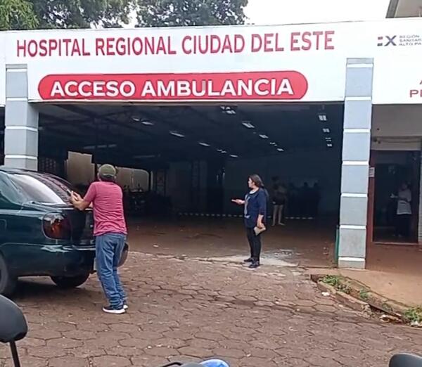 Bomberos alertan por presencia de panal de abejas en el Hospital Regional de CDE - ADN Digital