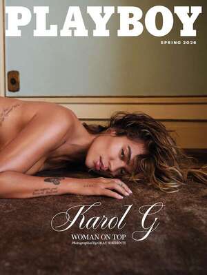 Karol G posa sensual en la portada de Playboy - Gente - ABC Color