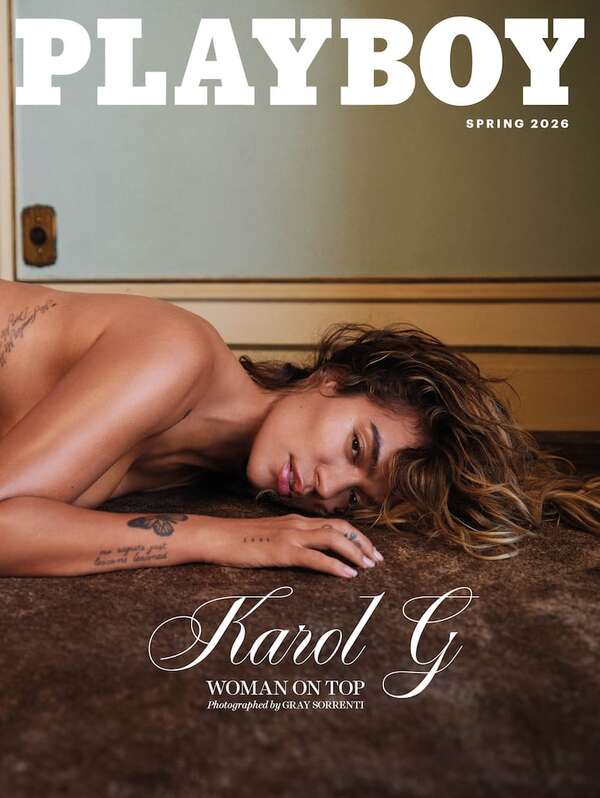 Karol G posa sensual en la portada de Playboy - Gente - ABC Color