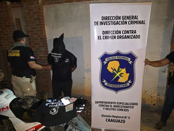 Delivery de cocaína cae infraganti, en poder de antidrogas, en  Coronel Oviedo - Policiales - ABC Color