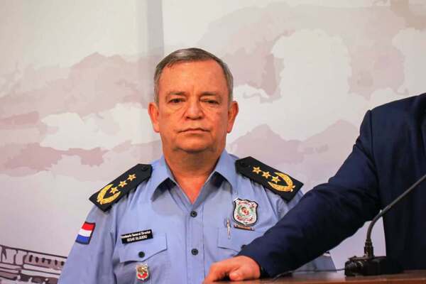 César Silguero, flamante comandante de la Policía Nacional •