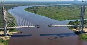 La Nación / Quedan 37 metros para unir el puente de la Bioceánica