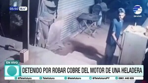Insólito robo en Capiatá: Entró a la casa de su vecino para pelar el motor de su heladera