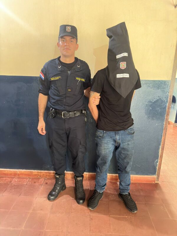 Detienen a presunto delincuente tras intento de hurto y persecución en Hohenau