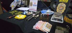 Barrabrava de Luque es detenido por microtráfico  - Policiales - ABC Color