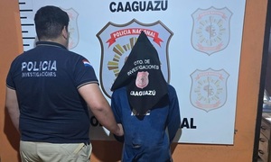Capturan a presunto ladrón de cables con orden de captura en Caaguazú - OviedoPress