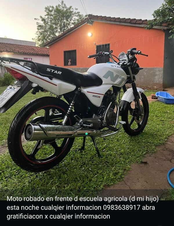 Asaltan a joven y le roban su motocicleta a punta de arma de fuego en Concepción - Concepción al Día