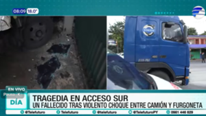 Tragedia en Acceso Sur
