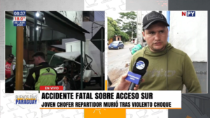 "Lo primero que hice fue bajarme a auxiliar": conductor se pone a disposición tras choque fatal en Ñemby