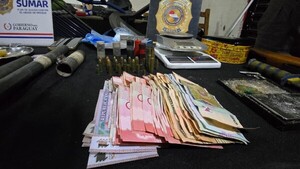 Cae supuesto barrabrava de Luque en desarticulación de un foco de distribución de drogas